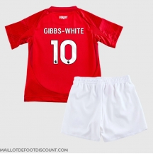 Maillot de football Réplique Nottingham Forest Morgan Gibbs-White #10 Domicile Enfant 2024-25 Manche Courte (+ Pantalon court)