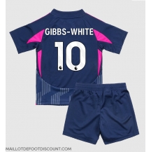 Maillot de football Réplique Nottingham Forest Morgan Gibbs-White #10 Extérieur Enfant 2024-25 Manche Courte (+ Pantalon court)
