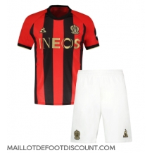 Maillot de football Réplique OGC Nice Domicile Enfant 2024-25 Manche Courte (+ Pantalon court)