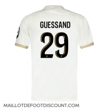 Maillot de football Réplique OGC Nice Evann Guessand #29 Extérieur 2024-25 Manche Courte