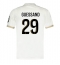 Maillot de football Réplique OGC Nice Evann Guessand #29 Extérieur 2024-25 Manche Courte