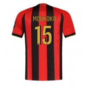 Maillot de football Réplique OGC Nice Youssoufa Moukoko #15 Domicile 2024-25 Manche Courte