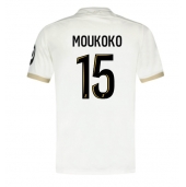Maillot de football Réplique OGC Nice Youssoufa Moukoko #15 Extérieur 2024-25 Manche Courte