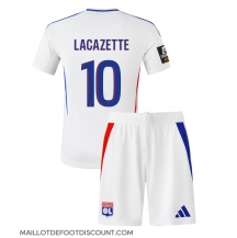 Maillot de football Réplique Olympique Lyonnais Alexandre Lacazette #10 Domicile Enfant 2024-25 Manche Courte (+ Pantalon court)