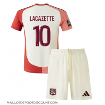 Maillot de football Réplique Olympique Lyonnais Alexandre Lacazette #10 Troisième Enfant 2024-25 Manche Courte (+ Pantalon court)