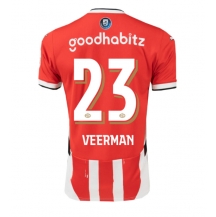 Maillot de football Réplique PSV Eindhoven Joey Veerman #23 Domicile 2024-25 Manche Courte