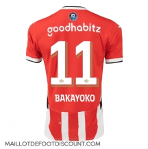 Maillot de football Réplique PSV Eindhoven Johan Bakayoko #11 Domicile 2024-25 Manche Courte