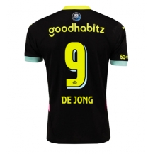Maillot de football Réplique PSV Eindhoven Luuk de Jong #9 Extérieur 2024-25 Manche Courte