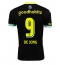 Maillot de football Réplique PSV Eindhoven Luuk de Jong #9 Extérieur 2024-25 Manche Courte