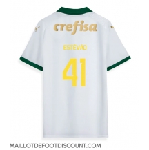 Maillot de football Réplique Palmeiras Estevao Willian #41 Extérieur 2024-25 Manche Courte