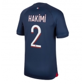 Maillot de football Réplique Paris Saint-Germain Achraf Hakimi #2 Domicile 2023-24 Manche Courte