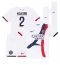 Maillot de football Réplique Paris Saint-Germain Achraf Hakimi #2 Extérieur Enfant 2024-25 Manche Courte (+ Pantalon court)