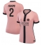 Maillot de football Réplique Paris Saint-Germain Achraf Hakimi #2 Troisième Femme 2024-25 Manche Courte