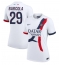 Maillot de football Réplique Paris Saint-Germain Bradley Barcola #29 Extérieur Femme 2024-25 Manche Courte