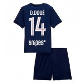 Maillot de football Réplique Paris Saint-Germain Desire Doue #14 Domicile Enfant 2025-26 Manche Courte (+ Pantalon court)