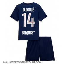 Maillot de football Réplique Paris Saint-Germain Desire Doue #14 Domicile Enfant 2025-26 Manche Courte (+ Pantalon court)