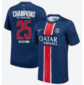Maillot de football Réplique Paris Saint-Germain Domicile 2024-25 UCL Champions Manche Courte