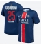 Maillot de football Réplique Paris Saint-Germain Domicile 2024-25 UCL Champions Manche Courte