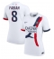 Maillot de football Réplique Paris Saint-Germain Fabian Ruiz #8 Extérieur Femme 2024-25 Manche Courte