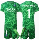 Maillot de football Réplique Paris Saint-Germain Gianluigi Donnarumma #1 Gardien de but Domicile Enfant 2024-25 Manche Courte (+ Pantalon court)