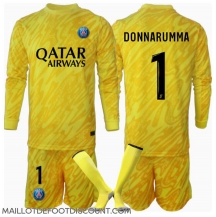 Maillot de football Réplique Paris Saint-Germain Gianluigi Donnarumma #1 Gardien de but Troisième Enfant 2024-25 Manche Longue (+ Pantalon court)