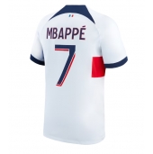 Maillot de football Réplique Paris Saint-Germain Kylian Mbappe #7 Extérieur 2023-24 Manche Courte
