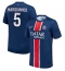 Maillot de football Réplique Paris Saint-Germain Marquinhos #5 Domicile 2024-25 Manche Courte