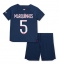 Maillot de football Réplique Paris Saint-Germain Marquinhos #5 Domicile Enfant 2023-24 Manche Courte (+ Pantalon court)