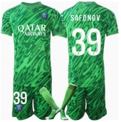 Maillot de football Réplique Paris Saint-Germain Matvei Safonov #39 Gardien de but Domicile Enfant 2024-25 Manche Courte (+ Pantalon court)