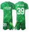 Maillot de football Réplique Paris Saint-Germain Matvei Safonov #39 Gardien de but Domicile Enfant 2024-25 Manche Courte (+ Pantalon court)