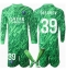 Maillot de football Réplique Paris Saint-Germain Matvei Safonov #39 Gardien de but Domicile Enfant 2024-25 Manche Longue (+ Pantalon court)