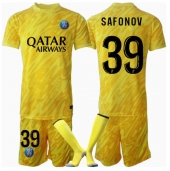 Maillot de football Réplique Paris Saint-Germain Matvei Safonov #39 Gardien de but Troisième Enfant 2024-25 Manche Courte (+ Pantalon court)