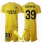 Maillot de football Réplique Paris Saint-Germain Matvei Safonov #39 Gardien de but Troisième Enfant 2024-25 Manche Courte (+ Pantalon court)