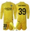 Maillot de football Réplique Paris Saint-Germain Matvei Safonov #39 Gardien de but Troisième Enfant 2024-25 Manche Longue (+ Pantalon court)