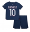 Maillot de football Réplique Paris Saint-Germain Ousmane Dembele #10 Domicile Enfant 2023-24 Manche Courte (+ Pantalon court)