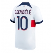 Maillot de football Réplique Paris Saint-Germain Ousmane Dembele #10 Extérieur 2023-24 Manche Courte
