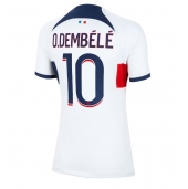 Maillot de football Réplique Paris Saint-Germain Ousmane Dembele #10 Extérieur Femme 2023-24 Manche Courte