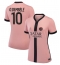 Maillot de football Réplique Paris Saint-Germain Ousmane Dembele #10 Troisième Femme 2024-25 Manche Courte