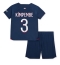 Maillot de football Réplique Paris Saint-Germain Presnel Kimpembe #3 Domicile Enfant 2023-24 Manche Courte (+ Pantalon court)
