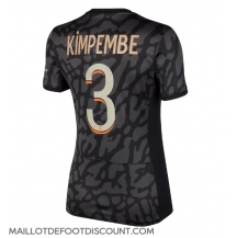 Maillot de football Réplique Paris Saint-Germain Presnel Kimpembe #3 Troisième Femme 2023-24 Manche Courte