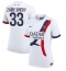 Maillot de football Réplique Paris Saint-Germain Warren Zaire-Emery #33 Extérieur Femme 2024-25 Manche Courte