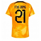 Maillot de football Réplique Pays-Bas Frenkie de Jong #21 Domicile Mondial 2022 Manche Courte