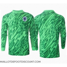 Maillot de football Réplique Pays-Bas Gardien de but Domicile Europe 2024 Manche Longue