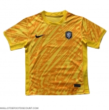 Maillot de football Réplique Pays-Bas Gardien de but Extérieur Europe 2024 Manche Courte