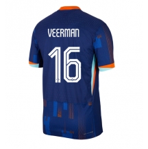 Maillot de football Réplique Pays-Bas Joey Veerman #16 Extérieur Europe 2024 Manche Courte