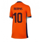 Maillot de football Réplique Pays-Bas Memphis Depay #10 Domicile Femme Europe 2024 Manche Courte
