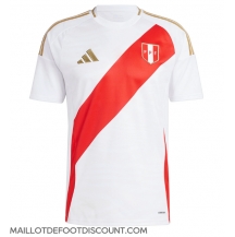 Maillot de football Réplique Pérou Domicile Copa America 2024 Manche Courte