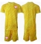Maillot de football Réplique Pologne Gardien de but Domicile Enfant Europe 2024 Manche Courte (+ Pantalon court)