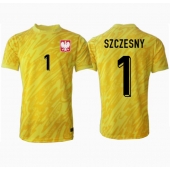 Maillot de football Réplique Pologne Wojciech Szczesny #1 Gardien de but Domicile Europe 2024 Manche Courte