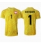Maillot de football Réplique Pologne Wojciech Szczesny #1 Gardien de but Domicile Europe 2024 Manche Courte